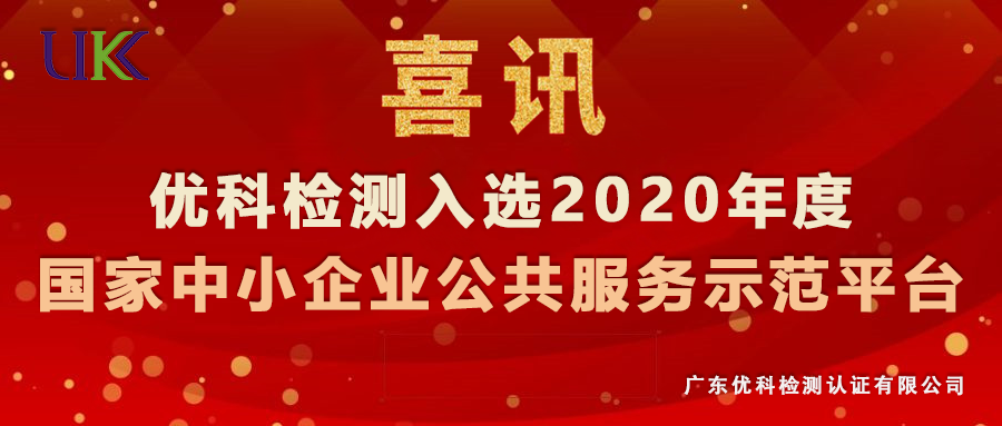 尊龙凯时人生就是搏检测入选“2020年度国家中小企业公共效劳示范平台”